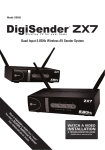 AEI Security & Communications DigiSender ZX7 Troubleshooting guide