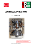 Quick MILL Andreja Premium User guide