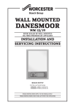 Worcester DANESMOOR Technical data