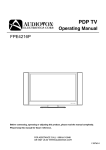 Audiovox FPE4216P Specifications