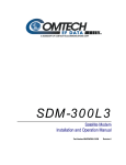 Comtech EF Data SDM-650B Specifications