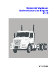 White S-9000AAB Operator`s manual