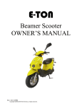 Eton Beamer PN2 Owner`s manual