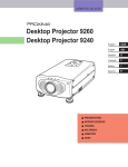 Proxima 9260 User`s guide