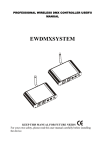 Elation DMX-512 User`s manual