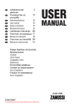 Zanussi ZFC627WAP User manual