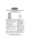 DeLonghi WIR2 LP GAS Owner`s manual