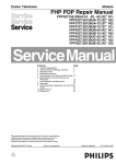 Philips 42FD9954 Repair manual