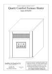 Comfort Glow CDV34P Specifications