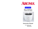 Aroma ARC-818 Instruction manual