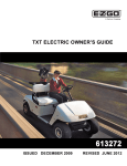 E-Z-GO TXT FLEET Specifications