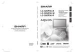 Sharp Aquos LC-32GP3UR Operating instructions