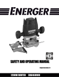 Energer ENB468ROU Instruction manual