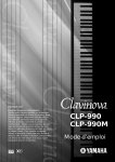 Yamaha CLP-990M Specifications