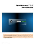 Total Connect 2.0 Online Help Guide