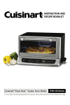 Cuisinart TOB-160BCW Specifications