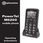 Amplicomms PowerTel 30 Operating instructions