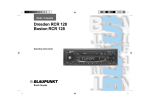 Blaupunkt DRESDEN RCR 128 Operating instructions