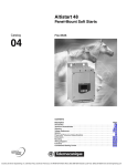 Altistart 48 Panel-Mount Soft Starts