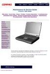 Compaq Presario 1660 Specifications