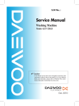 Daewoo DWF-450 Service manual