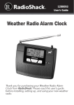 Radio Shack 5-Hour User`s guide