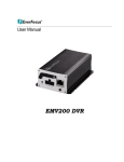 EverFocus EMV200 DVR User manual