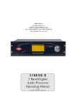 AEV S.p.A. XTREME II Technical data