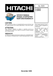 Daewoo DTL- 28G7F Service manual