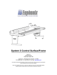 Euphonix System 5 Specifications