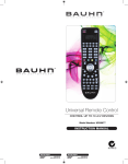 Universal Remote Control 10IN1 Instruction manual