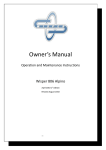 Wisper 806 Alpino Owner`s manual