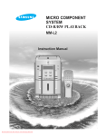 Samsung MM-L2 Instruction manual