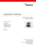 Merco RT-2VSE Specifications