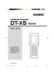 Casio HA-A34AT User`s guide