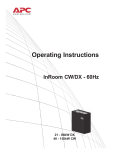 APC INROOM ACPSC3000 Operating instructions