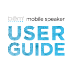 bem wireless mobile speaker User manual