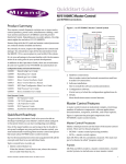 Miranda NV5100MC Master Control User`s guide