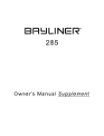 Bayliner 285 Cruiser Specifications