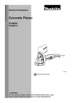 Makita PC5001C Instruction manual