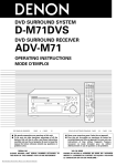 Audiovox SDB45 Operating instructions