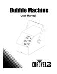 Chauvet B-250 User manual