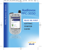 Audiovox PPC-5050 User guide