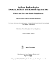 Agilent Technologies E8364C Technical data