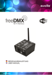 EuroLite freeDMX User manual