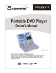 CyberHome Cyber Home CHLDV712 Owner`s manual