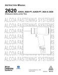 Alcoa 2624 Instruction manual