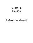 Alesis 1622 Specifications