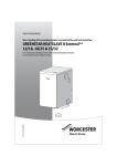 Bosch GREENSTAR HEATSLAVE II EXTERNAL 25/32 Instruction manual