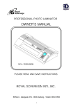 Royal Sovereign NPH-900N Owner`s manual